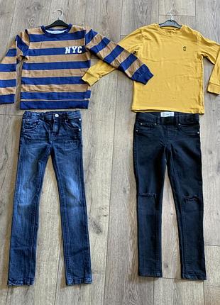Одежда для школы - джинсы 👖 регланы н&м next new look mothercare