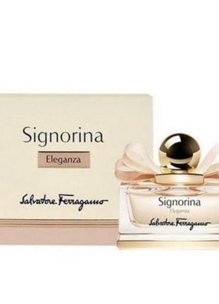 Оригинальный salvatore ferragamo signorina elegance 50 ml ( сальватор феррагамо синьорина элегеганза )