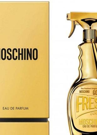 Оригинал мини moschino gold fresh couture 5 ml (москино голд фреш уголюр ) парфюмированная вода