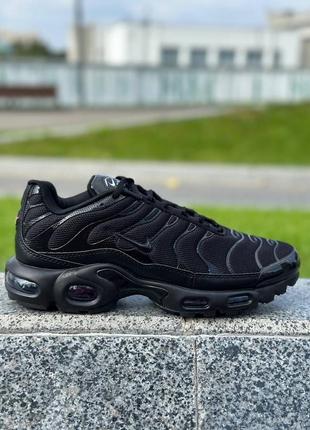 Чоловічі кросівки кроси nike air max tn black5 фото