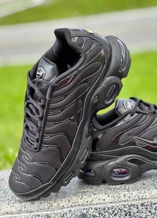 Чоловічі кросівки кроси nike air max tn black2 фото