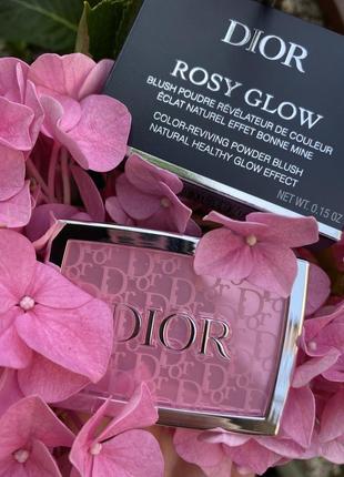 Розкішні рум’яна dior rosy glow 001 pink4 фото