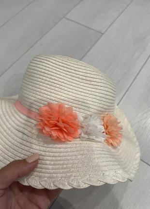 Продам пляжную шляпу красивую модную 12-14 лет2 фото