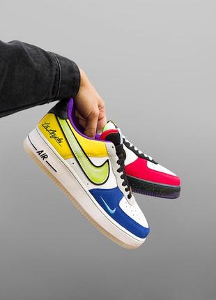 Nike air force 1 what is la кроссовки разноцветные2 фото