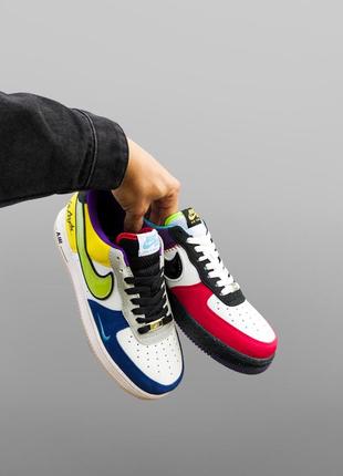 Nike air force 1 what is la кроссовки разноцветные