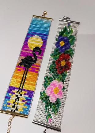 Браслет із бісеру handmade ручна робота