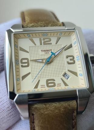 Чоловічий годинник часы tissot t-trend quadrato t005.510.16.267.00 swiss6 фото