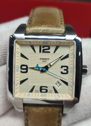 Чоловічий годинник часы tissot t-trend quadrato t005.510.16.267.00 swiss8 фото