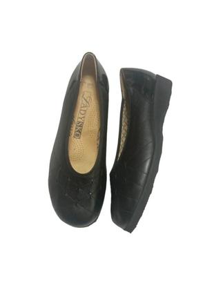 Шкіряні туфлі, балетки.
