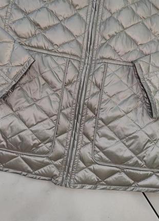 Двухстороння лёгкая пуховая куртка пиджак бомбер nulu s (42-44)6 фото