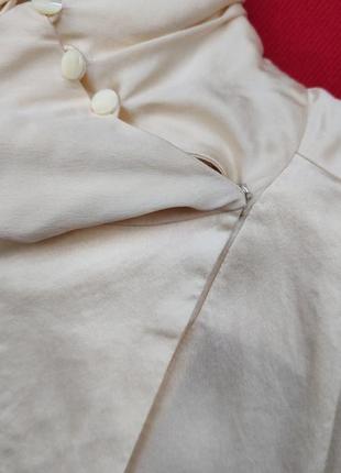 Вінтажна шовкова блуза jean roche6 фото