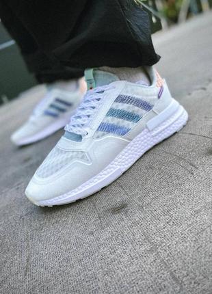 Кроссовки adidas zx 500 white