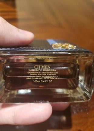 Carolina herrera ch men grand tour💥оригинал распив аромата затест