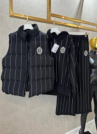 Костюм тройка в стиле balmain🖤