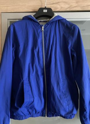 Ветровка на подкладке 👾 куртка с капюшоном италия2 фото
