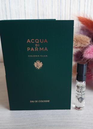 Acqua di parma colonia club одеколон (пробник)