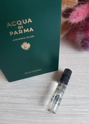 Acqua di parma colonia club одеколон (пробник)2 фото