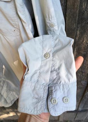 Рубашка columbia titanium длинный рукав для туризма мужская м4 фото