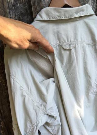 Рубашка columbia titanium длинный рукав для туризма мужская м7 фото