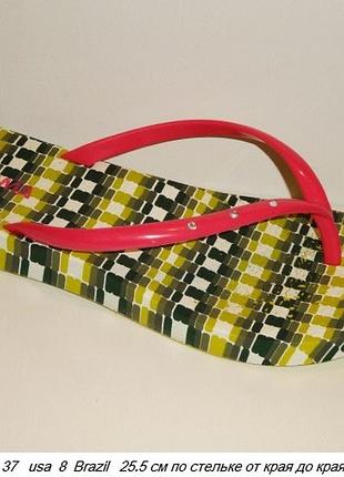 Вьетнамки шлепанцы ipanema 39