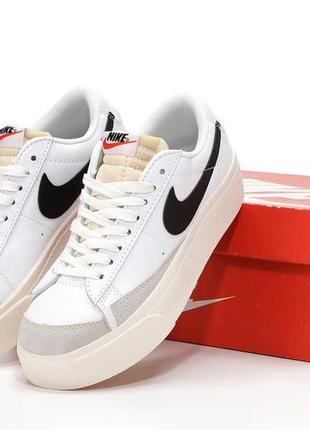 Женские кроссовки nike blazer low platform#найк1 фото