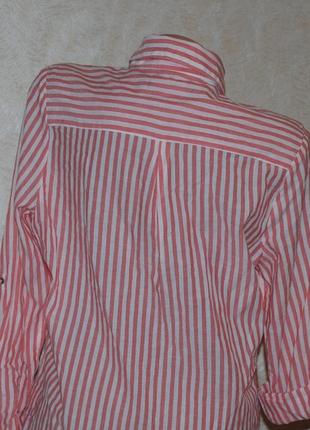 Блуза принтована бренду 
marks &amp; spencer /100% бавовна/8 фото