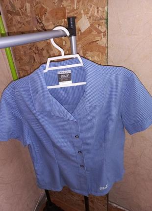 Трекинговая рубашка 46-48 размер jack wolfskin