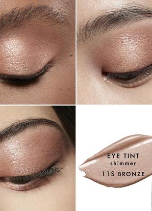 Giorgio armani eye tint shimmer 11s bronze - rose gold4 фото