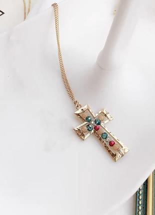 Кулон на ланцюжку хрест