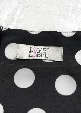 Стильный красивый комбинезон ромпер love label принтом в горошек polka dot5 фото