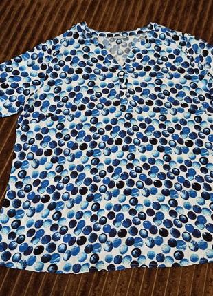 Новая брендовая блуза свободного кроя laura torelli6 фото