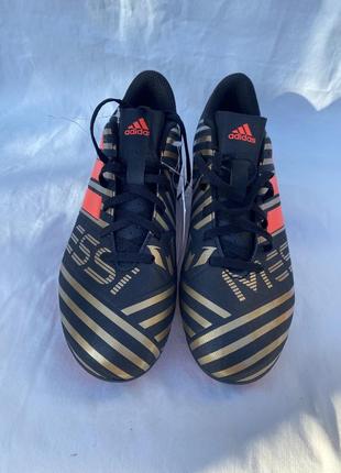 Бутсы adidas оригинал adidas nemeziz mesi 17.4 fxg cp90465 фото