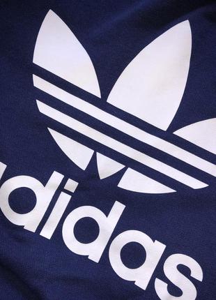 Adidas кофта спортивная оригинал с лого реглан джемпер двунитка9 фото