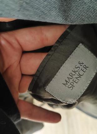Мужской серый пиджак в идеальном состоянии, размер м-л3 фото