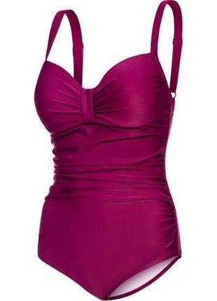 Купальник закритий для жінок aqua speed olivia 8036 сангрія жін 50(5xl) 200-03 50