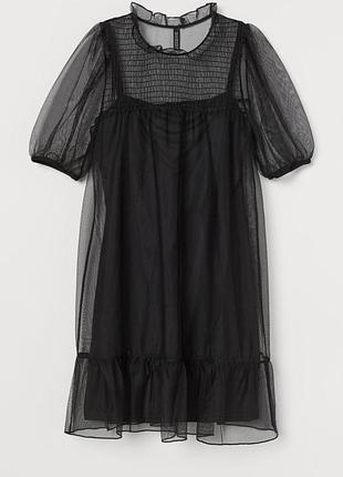 Трендова сукня-сітка від h&m.