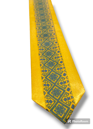 Краватка вишиванка дитяча. патріотична краватка3 фото