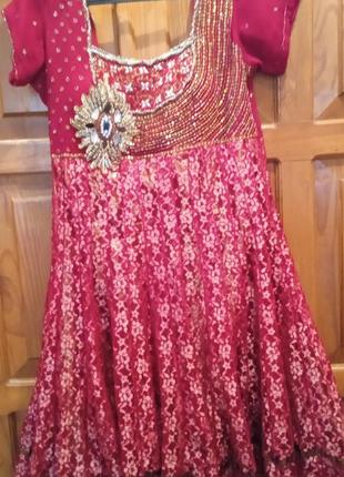 Платье для индийского танца