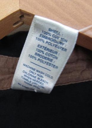 Чёрная хлопковая блузка р.м сток с биркой10 фото
