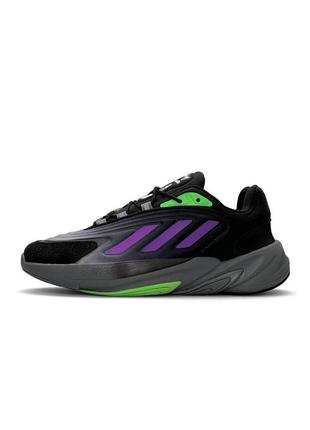 Чоловічі кросівки adidas ozelia originals black purple