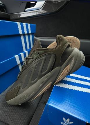 Чоловічі кросівки adidas ozelia originals khaki