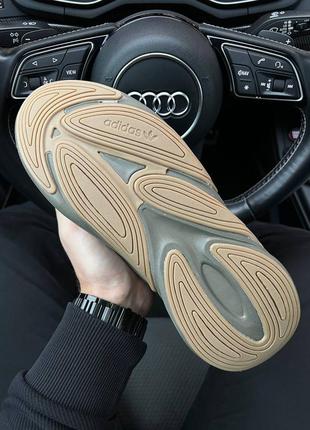 Чоловічі кросівки adidas ozelia originals khaki4 фото