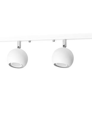 Світильник стельовий msk electric спот з поворотними плафонами nl 11151-4 wh