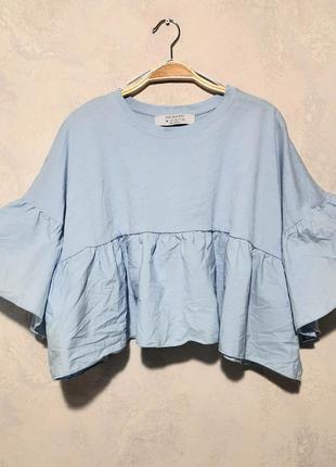 Комбинированная котоновая футболка 🔥🔥🔥