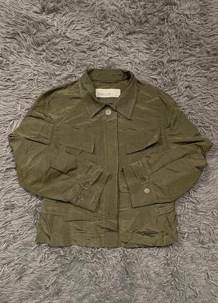 Marc cain 100% шовковий жакет блейзер піджак