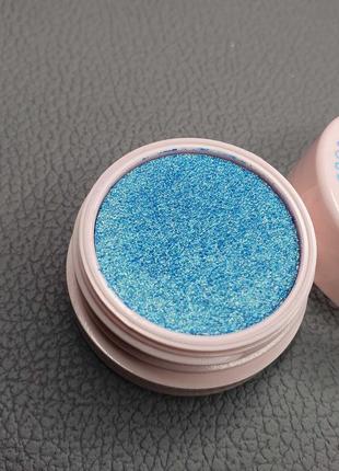 Тени colourpop super sshock shadow оттенок blue drink