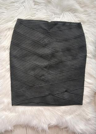 Облегающая юбка из резинки1 фото