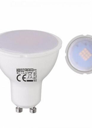 Светодиодная лампа 8w 4200k gu10 horoz electric plus-8