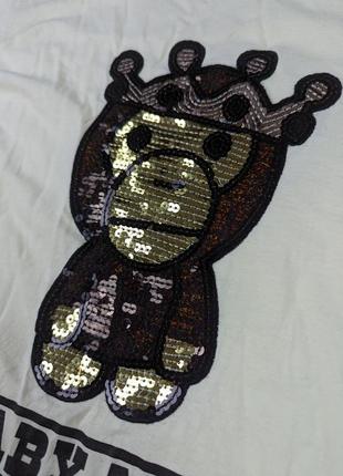 Винтажная футболка bape baby milo9 фото