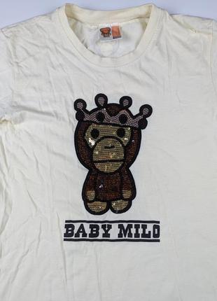 Винтажная футболка bape baby milo7 фото